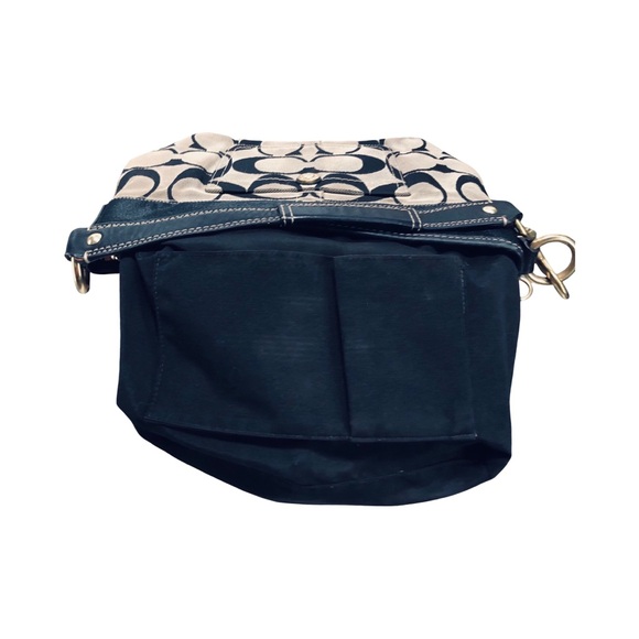 a Coach Signature Jacquard Legacy Shoulder Bag 11957